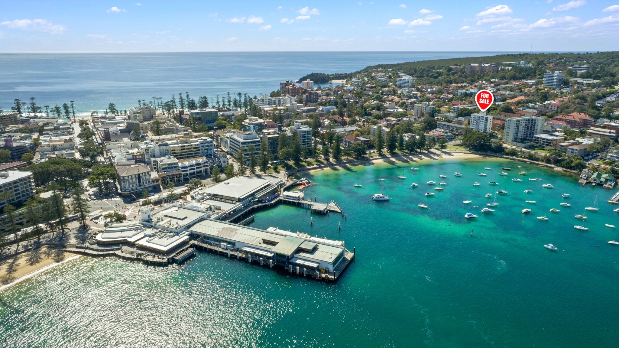 Professional real estate photography of AERIAL 30_1 Osborne Rd Manly-16-Edit - Crying Out Loud Sydney